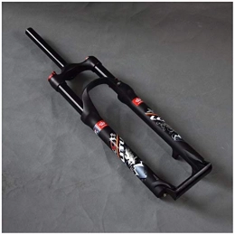 NOLOGO Spares MTB bike Mountain Suspension Fork 27.5 Inch, Aluminum Alloy MTB Bike Cycling XC Competition Remote Control 1-1 / 8" Disc Travel 120mm Air Fork (Color : Black, Size : 26 inch)
