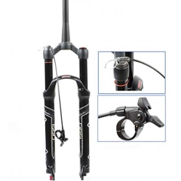 NOLOGO Mountain Bike Fork MTB bike MTB Suspension Forks 29 Inch, Magnesium Alloy Suspension 26 Inch Mountain Bike Road Bikes Cycling 1-1 / 8" Disc Travel 100m Air Fork (Color : D, Size : 26 inch)