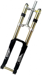 TKTTBD Mountain Bike Fork MTB Bike Suspension Fork 180Mm Travel, Bicycle Magnesium Alloy Downhill Forks 20Mm Axle, 1-1 / 8" Threadless Mountain Bikes Fork 27.5 / 29Inch A, 29 inches