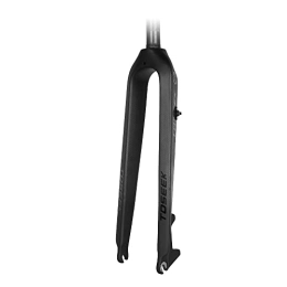 GIORIS Spares MTB Fork 3K T800 Full Carbon Fibre Bicycle Fork 26 / 27, 5 / 29 Inch Rigid Bicycle Fork 28.6 mm Threadless Straight Tube Super Lightweight Mountain Bike Front Fork (26)