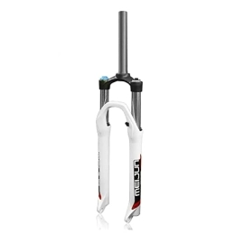 TISORT Mountain Bike Fork MTB Fork Mountain Bicycle Suspension Forks MTB Suspension Fork 27.5 Inches 100mm Travel 28.6mm QR 9mm Manual Locking XC Bicycle Forks (Color : White1)
