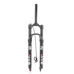 TISORT Mountain Bike Fork MTB Fork Mountain Suspension Forks 26 / 27.5 / 29 Inch With Rebound Adjustment 120mm Travel Fit Mountain Road Bike (Color : Linear remote, Size : 27.5")