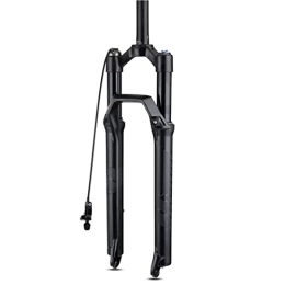 MTB Forks Mountain Bike Bicycle Fork 27.5 29 Inch QR 9 mm MTB Air Suspension Fork 100 mm Suspension Travel with Adjustable Damping MTB Fork Black Wire Control 27.5 Inch