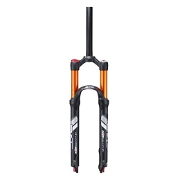 TYXTYX Mountain Bike Fork MTB Front Fork Suspension 26" 27.5 Inch Mountain Bike Forks, 120mm Travel 1-1 / 8" Lightweight Alloy Cycling Accessories - Black / Unisex