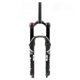 QHY Mountain Bike Fork MTB Suspension Air Fork Travel 130mm 26 27.5 29er Rebound Adjustment Quick Release QR Tapered Straight Tube (Color : Straight hand, Size : 29in)
