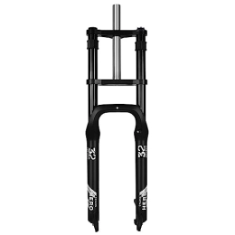 Generic Mountain Bike Fork MTB Suspension Fork 20 / 26 Inches, 28.6mm Straight Tube Spring Front Fork QR 9mm Travel 160mm Mountain Bike Fork Manual Locking XC Bicycle Forks, Manual Lockout, 26inch