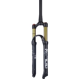 Generic Mountain Bike Fork MTB Suspension Fork 26 / 27.5 / 29 Inches, 28.6mm Tapered tube Front Fork QR 9mm Travel 100mm Mountain Bike Fork Manual Locking XC Bicycle Forks, Tapered tube, 26inch