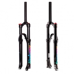 GYPING Mountain Bike Fork MTB Suspension Fork, Magnesium Alloy Straight Tube(HL) Colorful Air Fork Travel 120mm QR, HL / Straight-27.5inch