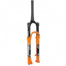 MZP Spares MZP Mountain Bicycle Front Fork MTB Suspension Air Fork 26 27.5 29 Inch (Color : Orange, Size : 27.5inch)
