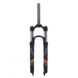 MZP Mountain Bike Fork MZP Mountain BIke Fork 26 / 27.5 / 29 Inch Air Pressure Shock Absorber Magnesium Alloy Bicycle Accessories 1-1 / 8" QR 9mm ABS Manual Lockout Disc Brake (Color : Black-B, Size : 29inch)