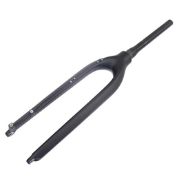 MZP Spares MZP MTB Carbon Bike Fork 27.5 29 Inch Bicycle Suspension Front Fork Disc Brake QR Tapered 1-1 / 8 To1-1 / 2 560g (Color : Matte black, Size : 27.5")