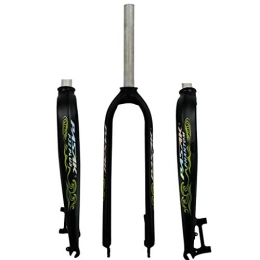 MZPWJD Mountain Bike Fork MZPWJD MTB 26 / 27.5 / 29" Aluminum Alloy Bike Hard Fork Disc Brake Straight Tube 1-1 / 8" Superlight Bicycle Forks QR 800g (Color : D-Black, Size : 26inch)