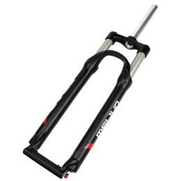 MZPWJD Spares MZPWJD MTB Bicycle Fork 26 / 27.5 Inch Air Suspension Fork Disc Brake Mountain Bike Fork QR 105mm Travel Straight 1-1 / 8" HL / RL (Color : A-Black, Size : 27.5inch)