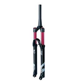 MZPWJD Mountain Bike Fork MZPWJD MTB Bike Fork 26 27.5 29" Disc Brake Air Suspension Fork 1-1 / 8" And 1-1 / 2" QR 9mm With Rebound Adjustment 100mm Travel Ultralight 1640g (Color : Cone HL, Size : 29in)
