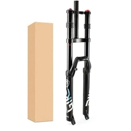 NaHaia Mountain Bike Fork NaHaia 150mm Travel Air Supension Front Fork, 27.5 / 29in Ultralight Aluminum Alloy 1-1 / 8" Double Shoulder Fork 9 * 100mm Axle Mountain Bicycle Accessories