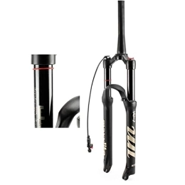 NaHaia Mountain Bike Fork NaHaia 26 / 27.5 / 29inch Air Mountain Bike Suspension Forks, Rebound Adjustment 9mm Axle 120mm Travel With Scale Magnesium Alloy Bike Fork Accessories