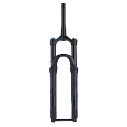 NaHaia Spares NaHaia 27.5 29 Inch MTB Air Suspension Fork Damping Adjustment Boost Thru Axle 15mm Travel 140mm Bike Front Fork 1-1 / 2" Magnesium +Aluminum Alloy Fork Width 100mm Black