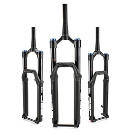 NaHaia Mountain Bike Fork NaHaia 27.5 / 29in Air Mountain Bike Suspension Forks, 160mm Travel Ultralight Aluminum Alloy Tapered 1-1 / 2" MTB Bicycle Front Fork 15 * 110mm Accessories