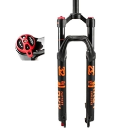 NaHaia Mountain Bike Fork NaHaia Air Supension Front Fork, 1-1 / 8" 27.5 / 29in Mountain Bike Forks 100mm Travel with Scale QR 9mm Rebound Adjustment Accessories