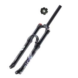 NaHaia Spares NaHaia Bike Suspension Forks 26 27.5 29" Mountain Bike Forks Travel 100mm MTB Suspension Fork Air 1-1 / 8 Straight Disc Brake Bicycle Front Fork QR 9mm Manual / Crown Lockout 1670g