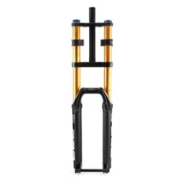 NaHaia Spares NaHaia Double Shoulder Mountain Bike Suspension Fork, 27.5 / 29inch Rebound Adjustment 170mm Travel 15 * 110mm Air Fork 36mm Tubes Accessories