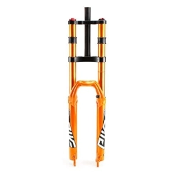 NaHaia Mountain Bike Fork NaHaia Mountain Bike Suspension Fork, 27.5 / 29in Double Shoulder Air Fork 1-1 / 8" Bicycle Shock Absorber Forks 150mm Travel 9mm Axle Accessories