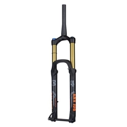 NaHaia Spares NaHaia MTB Air Fork 27.5 / 29'' XC / AM Mountain Bike Suspension Fork 160mm Travel 39.8mm Tapered Fork Adjust Rebound Manual Lockou 110x15mm Thru Axle Fork (Color : Gold, Size : 29'')