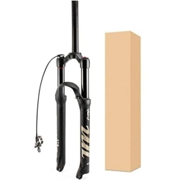 NaHaia Mountain Bike Fork NaHaia MTB Bicycle Front Fork, 120mm Travel Aluminum Alloy 26 / 27.5 / 29" Shock Absorber Spring Front Fork Air Bike Suspension Fork Accessories