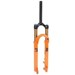 Naroote Spares Naroote Bicycle Suspension Fork, Mountain Bike Front Fork For Cycling Orange