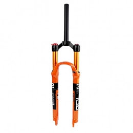 NEHARO Spares NEHARO Suspension Fork 26 / 27.5 / 29 Inch MTB Bicycle Air Suspension Fork Straight Steerer Front Fork Orange for Mountain Bicycle (Color : Orange, Size : 27.5 inch)
