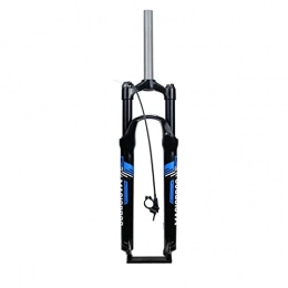 NEHARO Mountain Bike Fork NEHARO Suspension Fork 26 / 27.5 / 29 inch MTB Bicycle Suspension Fork, 100mm Travel Straight Steerer for Mountain Bicycle (Color : Blue, Size : 27.5 inch)