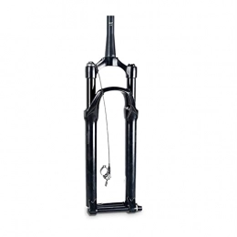NEHARO Mountain Bike Fork NEHARO Suspension Fork 27.5 / 29 inch MTB Bicycle Suspension Fork, Tapered Steerer Front Fork 100mm Travel for Mountain Bicycle (Color : Black, Size : 27.5 inch)