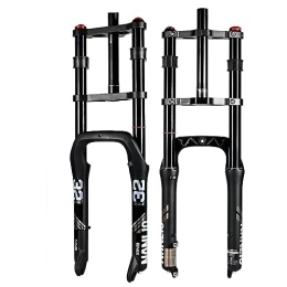 NESLIN Spares NESLIN Mountain bike fork, with adjustable damping system, suitable for mountain bike / XC / ATV, 20