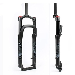 NESLIN Spares NESLIN Mountain bike fork, with adjustable damping system, suitable for mountain bike / XC / ATV, 26-Gray Label