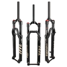 NESLIN Mountain Bike Fork NESLIN Mountain bike fork, with adjustable damping system, suitable for mountain bike / XC / ATV, 26 inch-Straight-Manual lockout
