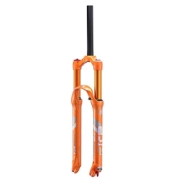 NESLIN Spares NESLIN Mountain bike fork, with adjustable damping system, suitable for mountain bike / XC / ATV, 26 inches-Orange
