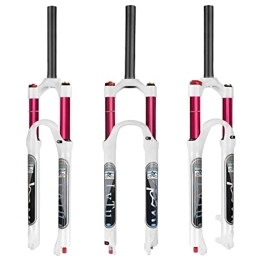 NESLIN Spares NESLIN Mountain bike fork, with adjustable damping system, suitable for mountain bike / XC / ATV, 26-Straight-Manual lock