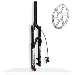 NESLIN Spares NESLIN Mountain bike fork, with adjustable damping system, suitable for mountain bike / XC / ATV, 26-Tapered Remote lock