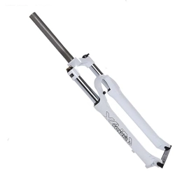 NESLIN Spares NESLIN Mountain bike fork, with adjustable damping system, suitable for mountain bike / XC / ATV, 26-White1