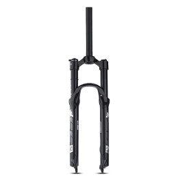 NESLIN Spares NESLIN Mountain bike fork, with adjustable damping system, suitable for mountain bike / XC / ATV, 26IN-Straight-manual-black