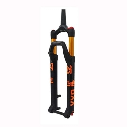 NESLIN Mountain Bike Fork NESLIN Mountain bike fork, with adjustable damping system, suitable for mountain bike / XC / ATV, 27.5-Black gold tube