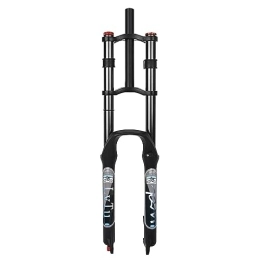 NESLIN Mountain Bike Fork NESLIN Mountain bike fork, with adjustable damping system, suitable for mountain bike / XC / ATV, 27.5 inch-Noir
