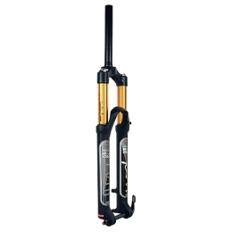 NESLIN Spares NESLIN Mountain bike fork, with adjustable damping system, suitable for mountain bike / XC / ATV, 27.5 inch-Straight Manual Lock