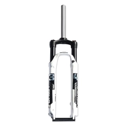 NESLIN Spares NESLIN Mountain bike fork, with adjustable damping system, suitable for mountain bike / XC / ATV, 27.5-White Black
