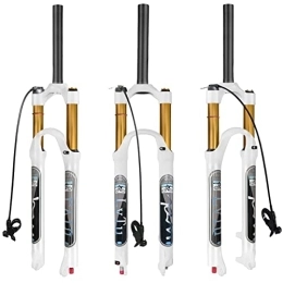 NESLIN Mountain Bike Fork NESLIN Mountain bike fork, with adjustable damping system, suitable for mountain bike / XC / ATV, 29-Straight-remote Lock