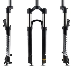 NESLIN Spares NESLIN Mountain bike fork, with adjustable damping system, suitable for mountain bike / XC / ATV, 29in-Noir