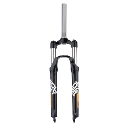 NESLIN Spares NESLIN Mountain bike fork, with adjustable damping system, suitable for mountain bike / XC / ATV, 29IN-Noir Orange
