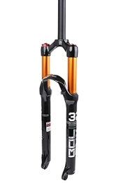NESLIN Mountain Bike Fork NESLIN Mountain bike fork, with adjustable damping system, suitable for mountain bike / XC / ATV, A-Straight-27.5in