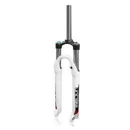 NESLIN Spares NESLIN Mountain bike fork, with adjustable damping system, suitable for mountain bike / XC / ATV, Bianco