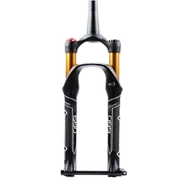 NESLIN Mountain Bike Fork NESLIN Mountain bike fork, with adjustable damping system, suitable for mountain bike / XC / ATV, Gold Manual-29